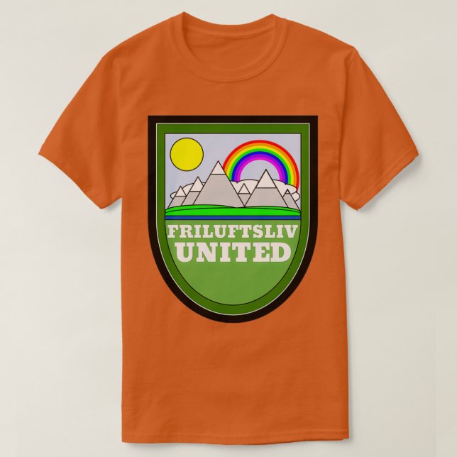 T-shirt Friluftsliv Utd (Design devant)