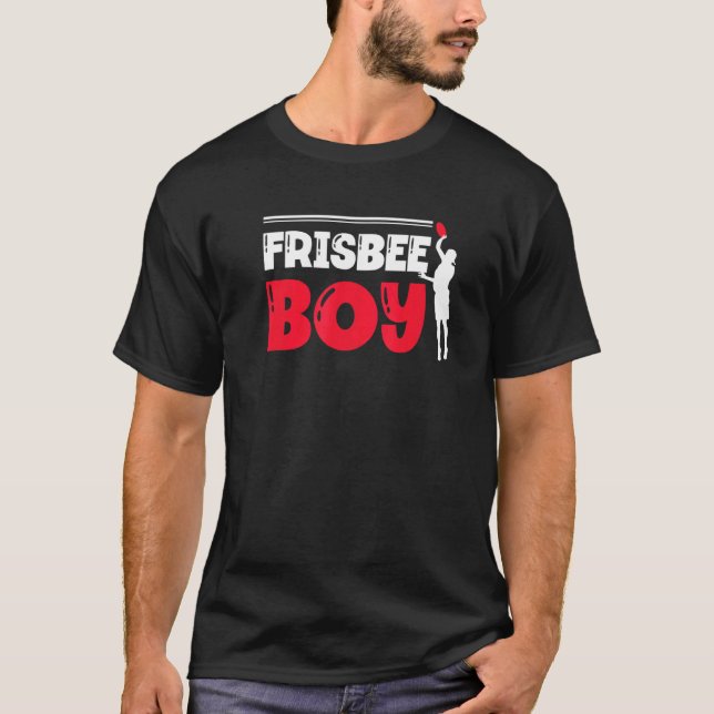 T-shirt Frisbee Boy Ultimate Frisbee Player Disc Sports (Devant)