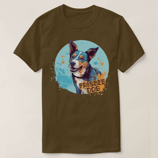 T-shirt Frisbee Chien 1 (Design devant)