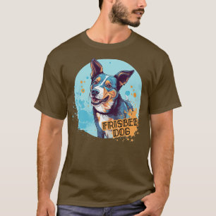 T-shirt Frisbee Chien 1