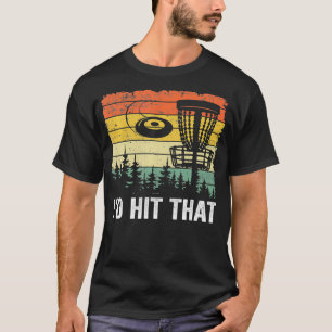 T-shirt Frisbee Golf Panier Funny Disque Golf Vintage Je v