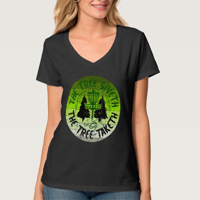 T-shirt Frisbee Golf Rétro Pour Disc Golfer (Devant)