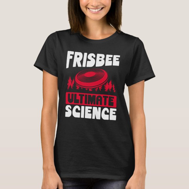 T-shirt Frisbee Ultimate Science Ultimate Frisbee (Devant)