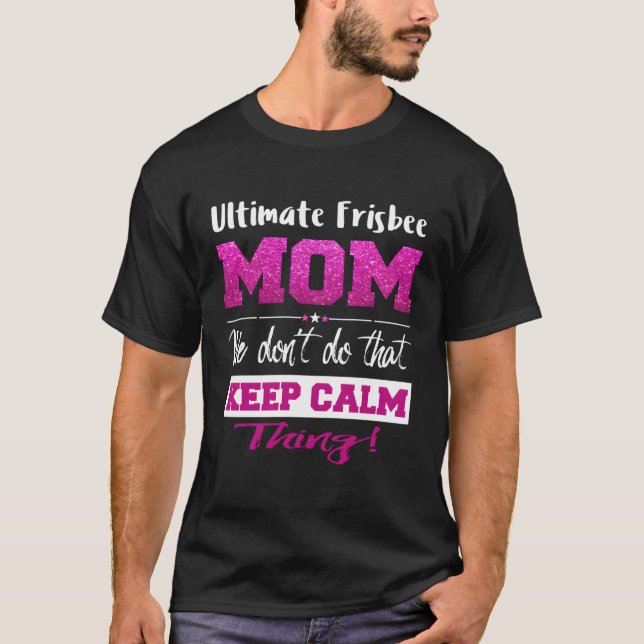 T-shirt Frisbee ultime Frisbee Maman Fête des mères (Devant)