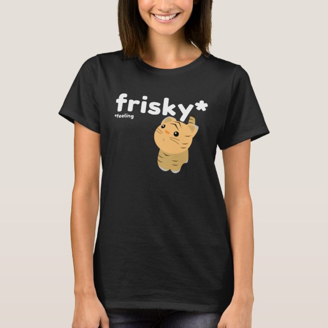 T-shirt Frisky Fete Tiger mignon (Devant)