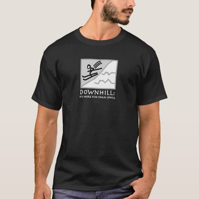 T-shirt Frisson incliné (Devant)