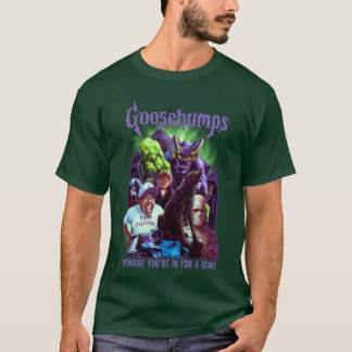 T-shirt Frissons Attention, vous allez avoir peur ami