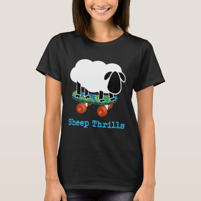 T-shirt Frissons des moutons (Devant)