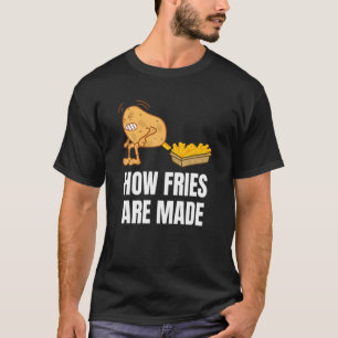 T-shirt Frites de pomme de terre