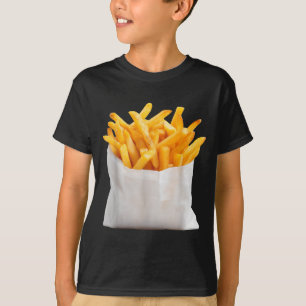 T-shirt Frites frites drôle de costume de nourriture d'Hal