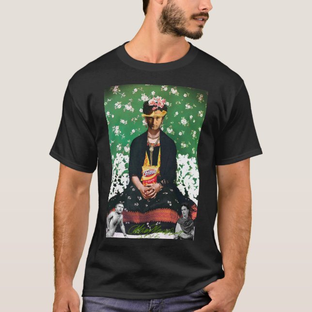 T-shirt "Frito's Collins" (Frida Kahlo + Phil Collins) (Devant)