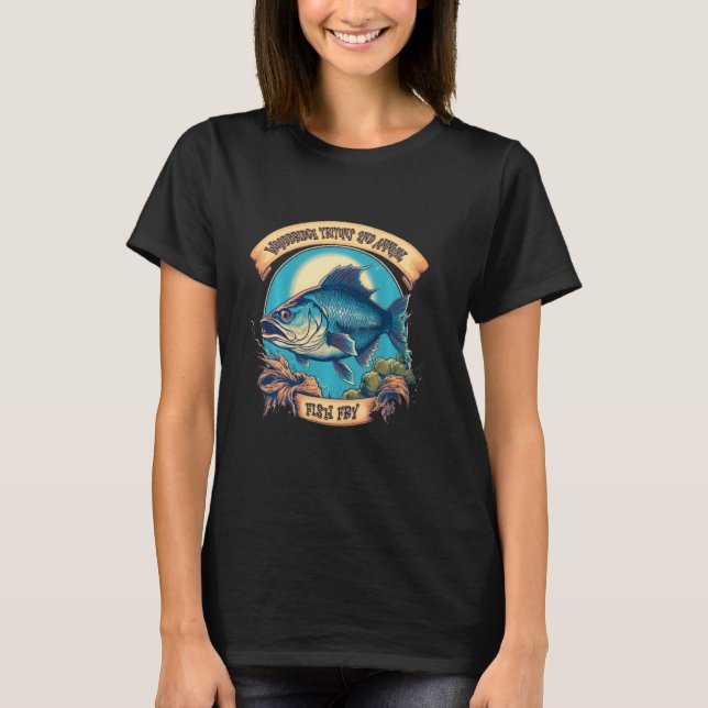 T-shirt Friture de poissons annuelle des Tritons 2ème édit (Devant)