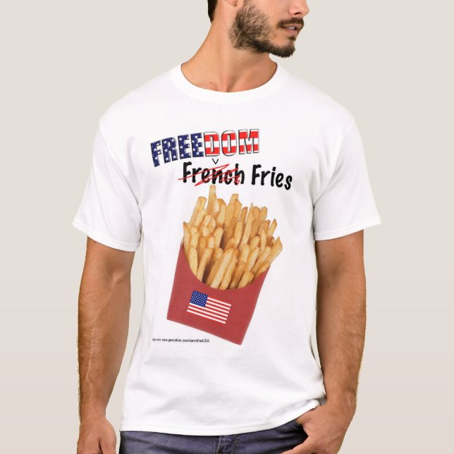 T-shirt Fritures de liberté (Devant)
