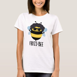 T-shirt Frizz-Bee Funny Afro Bee Pun