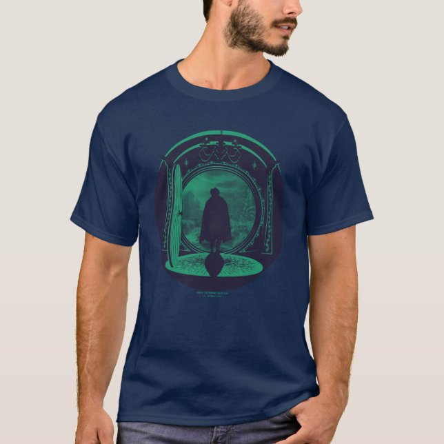 T-shirt FRODO™ Leaving THE SHIRE™ Silhouette (Devant)