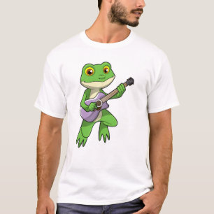 T-shirt Frog à Musique avec Guitare