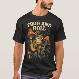 T-shirt Frog And Roll - Maison Champignon Cottagecore