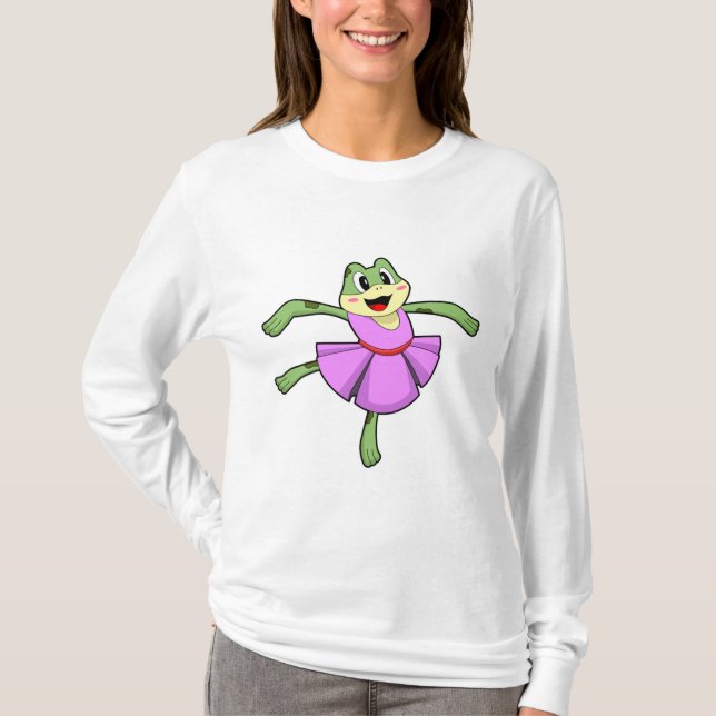 T-shirt Frog Ballet Dance (Devant)