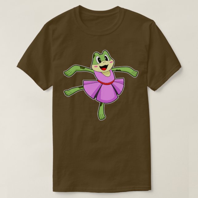 T-shirt Frog Ballet Dance (Design devant)