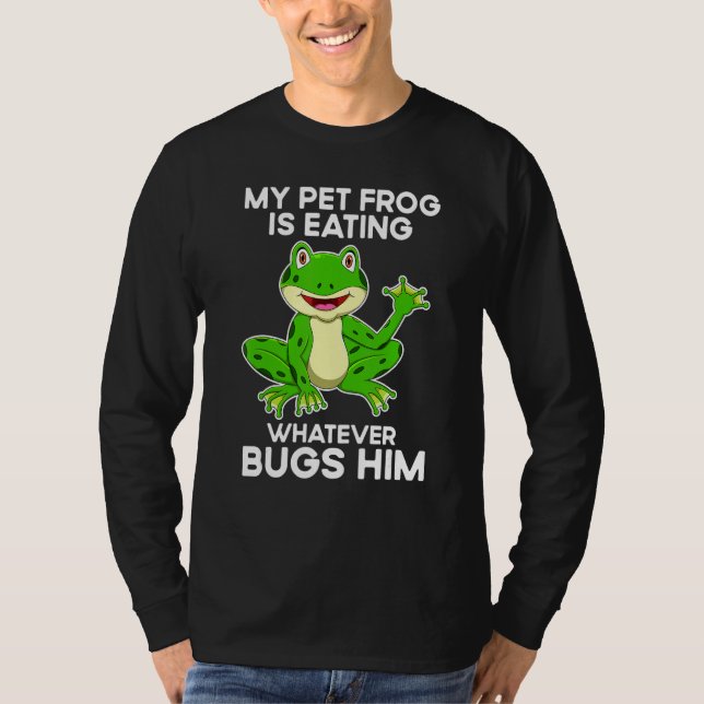 T-shirt Frog Catching ' Toad Hunting For A Bullfrog Hunter (Devant)