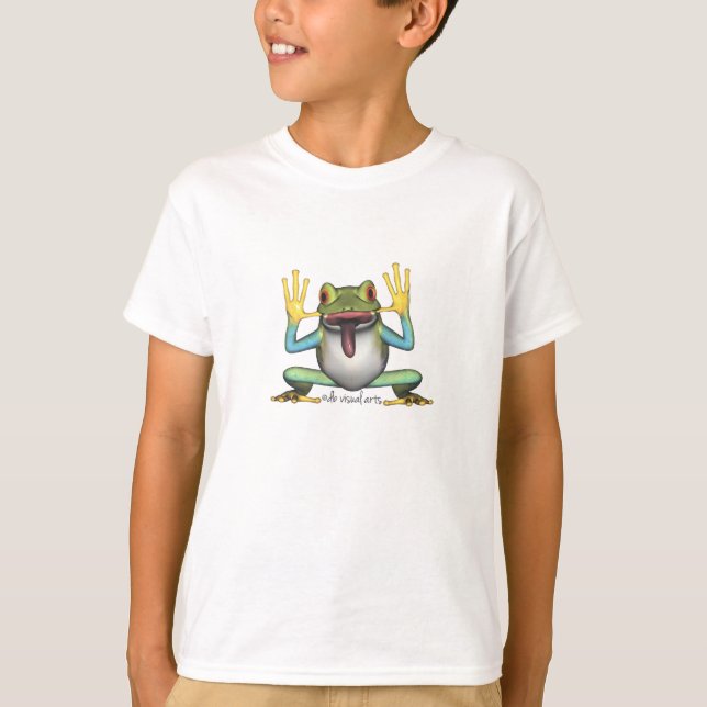T-shirt Frog drôle (Devant)
