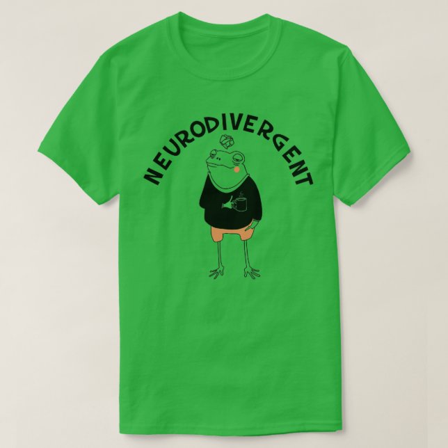 T-shirt FROG du cerveau (Design devant)