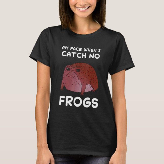 T-shirt Frog Love Toad Frog Catcher Hunter Amphibian Catch (Devant)