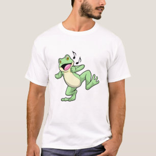 T-shirt Frog Music Dance