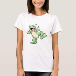 T-shirt Frog Music Dance