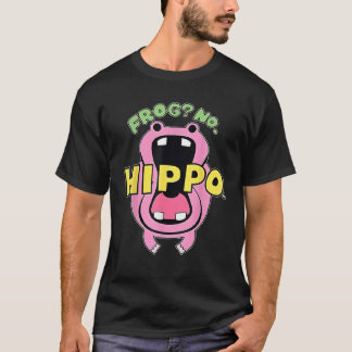 T-shirt Frog No Hippo Drôle mignon Crazy Frog Lover