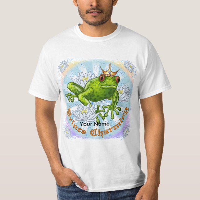 T-shirt Frog Prince Charming  (Devant)