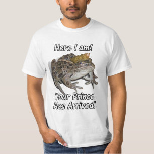 T-shirt Frog Prince "Me voilà, Ton Prince est arrivé !"