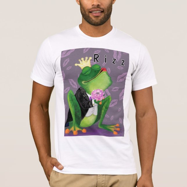 T-Shirt Frog Prince Rizz (Devant)