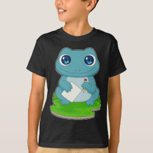 T-shirt Frog Pupil Paper School