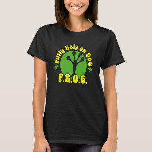 T-shirt FROG Se fier entièrement à Dieu Christian Frog