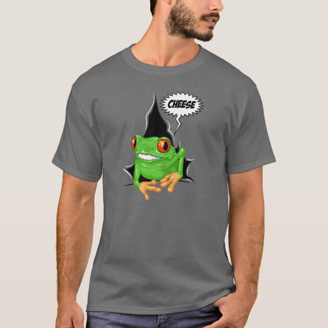 T-shirt Frog smile (Devant)