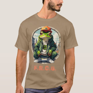 T-shirt FROG Urban HipHop amis grenouilles
