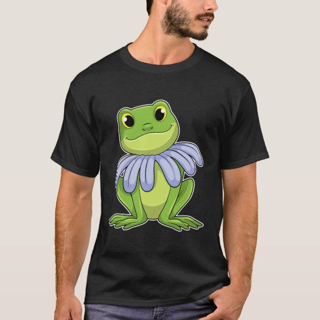 T-shirt Frog with Daisy (Devant)