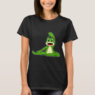 T-shirt Frog Yoga Fitness Gymnastique