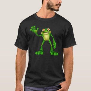T-shirt Froggie la chouette grenouille à caricatures