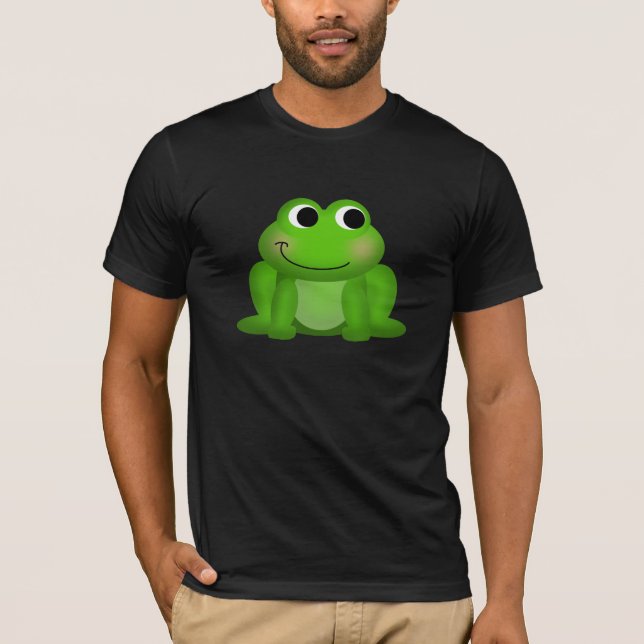 T-shirt Froggy mignon - chemise (Devant)