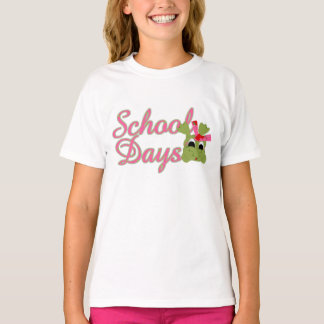 T-shirt Froggy School Days rose
