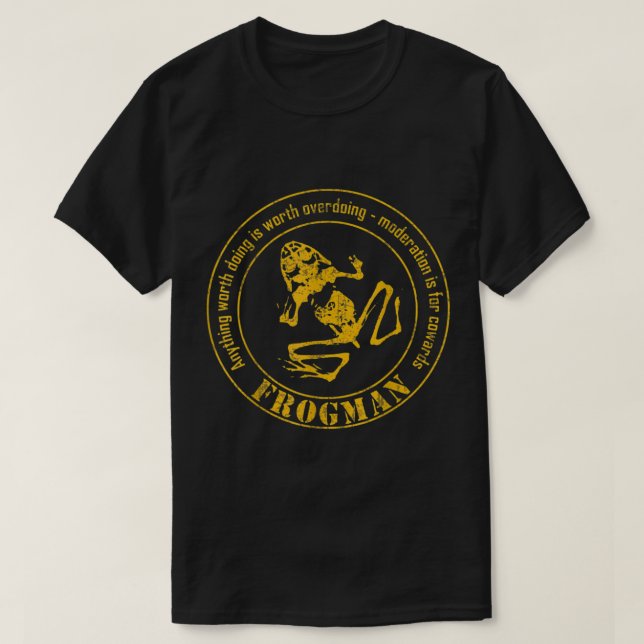 T-shirt Frogman Diver (Design devant)
