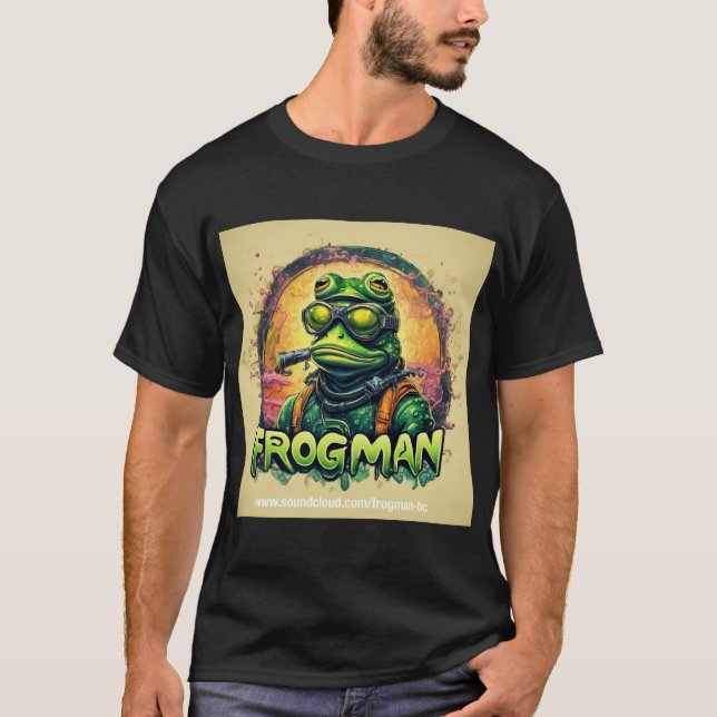 T-shirt Frogman foncé (Devant)