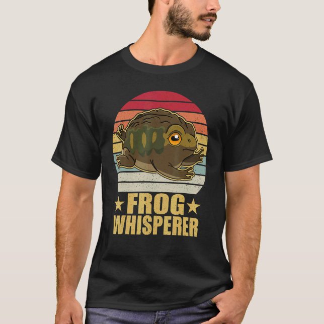 T-shirt Frogs Toads Biology Biologist Humor Saying Amphibi (Devant)