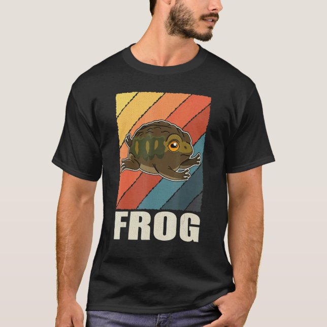 T-shirt Frogs Toads Biology Biologist Humor Saying Amphibi (Devant)