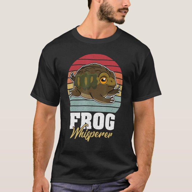 T-shirt Frogs Toads Biology Biologist Humor Saying Amphibi (Devant)