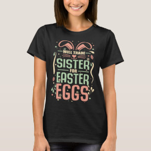 T-shirt Frohe Ostern Enfants pour garçons et filles Easte