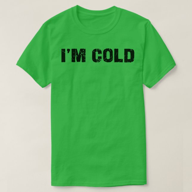 T-shirt froid (Design devant)