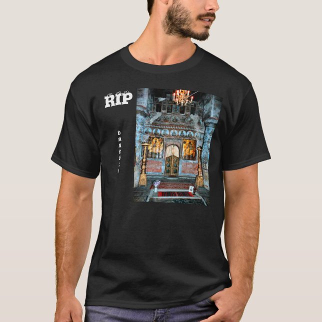 T-shirt Froid de mort, le château de Dracula (Devant)